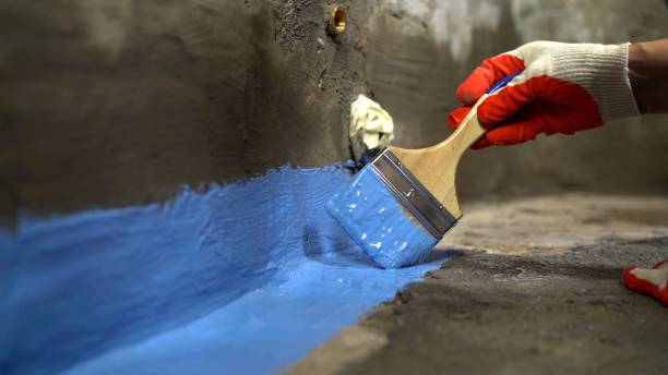Commercial Emergency Waterproofing project at a Cookstown, NJ business property by SJ Waterproofing Pros